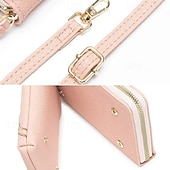 economico Organizzazione spazi-Portafoglio a tracolla da donna con porta cellulare, elegante mini borsa a tracolla ricamata, borsa da donna multifunzionale, piccola borsa a tracolla alla moda casual per l&#039;uso quotidiano