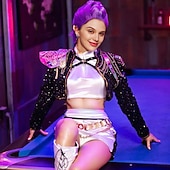 olcso Női jelmezek-KPop démonvadászok Bálvány Rúmi Huntrix Jelmez Virtuális bálvány Filmsztár jelmez for Női Lány Felnőttek Gyermek Mindszentek napja Farsang Teljesítmény Comic Con Anime Expo