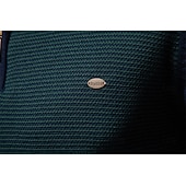 preiswerte Herren Elite Pullover &amp; Cardigans-Herren Pullover Zopfmuster Stricken Normale Oberteile Halber Reißverschluss Farbblock Geometrisch Stehkragen Elegant Vintage Schule Urlaub Bekleidung Frühling Herbst Grün Armeegrün S M L