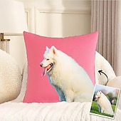 abordables Têxteis Personalizados-Personalized Photo Pillow Case  Custom Throw Pillow Cover Gift for Pet Lovers Friends and Family Perfect for Home Sofa and Bedroom Decoration