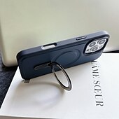 お買い得  iPhone用ケース-電話 ケース 用途 iPhone 16 15 14 Pro Max Plus 16e 13 Pro Max バックカバー 磁石バックル キックスタンド 耐衝撃 レトロ風 TPU PUレザー