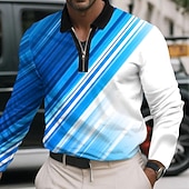 בגדי ריקוד גברים מופשט גאומטרי פּוֹלוֹ שרוול ארוך חולצות פולו דש עסקים מזדמנים בגדי ספורט ומנוחה לבוש יומיומי הדפסת תלת מימד רבע זיפ פולו אביב סתיו חורף אודם פול תלתן זול פולו גיאומטרי לגברים-בגדי ריקוד גברים מופשט גאומטרי פּוֹלוֹ שרוול ארוך חולצות פולו דש עסקים מזדמנים בגדי ספורט ומנוחה לבוש יומיומי הדפסת תלת מימד רבע זיפ פולו אביב סתיו חורף אודם פול תלתן