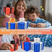 economico I regali-Ornamenti per scatole regalo fastidiose stampate in 3D, divertenti giocattoli, scherzi, puzzle, scatole, scherzi creativi, regali per amici, famiglie, feste, intrattenimento, novità, sorpresa per le vacanze.