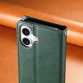 cheap iPhone Cases-Phone Case For iPhone 17 Pro Max 17 Air 16 15 14 Pro Max Plus 16e 13 Pro Max Back Cover with Wrist Strap Kickstand Card Slot Retro TPU PU Leather