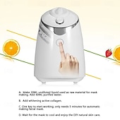 cheap Facial Care Device-DIY Mask Maker Tools For Vegetable Fruits Mask Maker Skin Rejuvenation Moisturizing Eye Nose Lips Neck Hand Breast Mask Molds Valentine's Day Gift