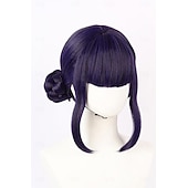 levne Anime paruky-Paruka Rumi pro cosplay, anime, kostým Zoey Mira, paruky s dlouhými rovnými vlasy pro ženy, halloweenské doplňky, rekvizity