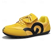 economico Sneakers da uomo-scarpe da ginnastica sportive rosse e bianche da uomo: eleganti scarpe da corsa con rete traspirante per abbigliamento casual, palestra e avventure all&#039;aria aperta