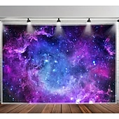 billige Veggoppheng-tapet Veggtepper Galakse Rom 3D Mystiker Soverom Stue Sovesal Dekorasjoner Vegg Dør Bakgrunn