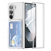 Χαμηλού Κόστους Samsung Θήκη-τηλέφωνο tok Για Samsung Galaxy Z Fold 7 Z Διπλώστε 6 Z Fold 5 Πίσω Κάλυμμα Σταντ ποδηλάτου Υποδοχή κάρτας Ανθεκτική σε πτώσεις Ρετρό PC