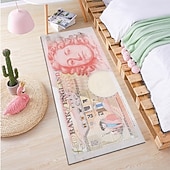 abordables Tapis et carpettes-tapis créatif en forme de dollar, tapis de sol au design monétaire pour la cuisine, la chambre, la table de chevet, l'entrée et la décoration de la maison
