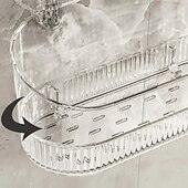 billige Lagring og oppbevaring-Oppbevaringsstativ med sugekopp og dreneringshull, veggmontert organizer for hjemmebad, slitesterk sugekoppholder, stor kapasitet, oppbevaringsstativ for toalettartikler