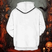 levne Mikiny s kapucí-Noční můra v Elm street Freddy Krueger Kapuce Pullover Postavička Grafika Pro Pánské Dámské Unisex Dospělé předvečer Všech svatých Karneval 3D tisk Výkon Párty
