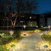 economico Luci paesaggistiche-1 pz 45cm luce solare da esterno a sospensione a forma di mongolfiera, luce di proiezione in ferro cavo, colibrì, fungo, cortile, giardino, terrazza, balcone, lanterna decorativa, luce da paesaggio