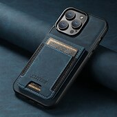 abordables Coques iPhone-téléphone Coque Pour iPhone 17 Pro Max 17 Air 16 16 Plus 16 Pro 16 Pro Max 15 15 14 Pro Max Plus 14 Plus 13 Pro Max Étui Portefeuille avec Support Emplacement Carte Antichoc Rétro TPU faux cuir