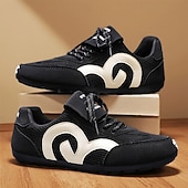 economico Sneakers da uomo-scarpe da ginnastica sportive rosse e bianche da uomo: eleganti scarpe da corsa con rete traspirante per abbigliamento casual, palestra e avventure all&#039;aria aperta