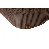 זול סוודרים וקרדיגנים אליטיסטיים לגברים-בגדי ריקוד גברים סוודר סוודר לִסְרוֹג חולצות רגילות סרוג כפתורים צבע אחיד צווארון מתקפל וינטאג' יום יומי בית הספר בית ביגוד אביב סתיו שחור חאקי S M L