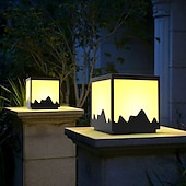 economico Lampioni-Lampada da esterno a LED, impermeabile, per cortile, per portico, patio, esterno, terrazza, garage, cortile, lanterne da esterno