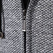 preiswerte Herren Strickjacke-Herren Pullover Kleid Pullover Strickjacke Reißverschluss-Pullover Strickpullover Gerippt Stricken Normale Oberteile Gestrickt Gerippt Einfach Mit Kapuze Mode Schals Lässig Alltagskleidung Bekleidung