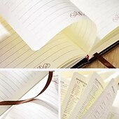 Χαμηλού Κόστους Notebooks &amp; Planners-a5 200 σελίδες ρετρό βιβλίο κωδικών πρόσβασης με κλειδαριά ημερολόγιο παχύρρευστο δημιουργικό χειρόγραφο βιβλίο σημειωματάριο φοιτητή χαρτικά ντοσιέ σημειωματάριου