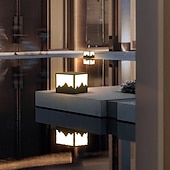 economico Lampioni-Lampada da esterno a LED, impermeabile, per cortile, per portico, patio, esterno, terrazza, garage, cortile, lanterne da esterno