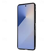 economico Cover Samsung-telefono Custodia Per Samsung Galaxy Z Flip 7 Z Flip 7 FE Z Flip 6 Z Flip 5 Copertura Posteriore Resistente agli urti Retrò TPU Pelle PU