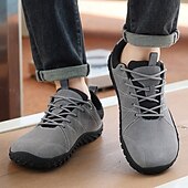 abordables Baskets-Baskets décontractées marron pour homme avec semelle antidérapante – Chaussures de sport d&#039;extérieur confortables pour la marche, la randonnée et le quotidien
