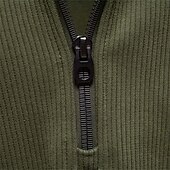 ieftine Hanorac din lână-Bărbați Hanorca Catifea Hanorac din fleece Hanorac cu glugă Trage pe dreapta Caisă Negru Verde Militar Bleumarin Gri Guler în picioare Simplu Texturat Sporturi &amp; Exterior Casual Zilnic Șic Strad
