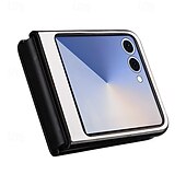 economico Cover Samsung-telefono Custodia Per Samsung Galaxy Z Flip 7 Z Flip 7 FE Z Flip 6 Z Flip 5 Copertura Posteriore Resistente agli urti Retrò TPU Pelle PU