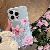 お買い得  iPhone用ケース-電話 ケース 用途 iPhone 16 15 14 Pro Max Plus 13 Pro Max バックカバー 耐衝撃 花 PC