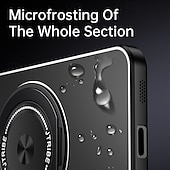 economico Cover per iPhone-telefono Custodia Per iPhone 17 Pro Max 17 Air 16 Pro Max Plus 15 Pro Max 14 Pro Max Copertura Posteriore con Supporto Magnetico Resistente agli urti Retrò Lega di Alluminio
