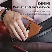 olcso GPS-alapú nyomkövető eszközök-bluetooth (csak iOS) tracke ip68 vízálló, újratölthető okoscímke kulcskereső helymeghatározó hanggal tárgykövető kártya kulcstartóba, poggyászba, hátizsákba, bőröndbe, útlevélbe