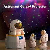 baratos Luzes de Natal-Projetor de galáxia de astronauta, projetor de estrelas com controle remoto, projetor de luz de astronauta com 8 cores, projetor de galáxia de nebulosa LED para decoração de quarto de criança,