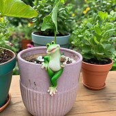 halpa Patsaat-hartsi roikkuu sammakkohahmo hauska juova sammakko juo olutta pullot patsas kukkaruukku halaaja koriste kotiin puutarha-aita patio piha sisustus