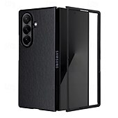 economico Cover Samsung-telefono Custodia Per Samsung Galaxy Piegatura a Z 7 Z Fold 6 Z Fold 5 Z Fold 4 Copertura Posteriore Resistente agli urti Retrò TPU Pelle PU