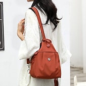 abordables almacenamiento de equipaje y viajes-Bolso de viaje impermeable de dos vías, mini mochila para mujer 2025, bolso de pecho de tela Oxford antirrobo, mochila informal de moda para el hombro.