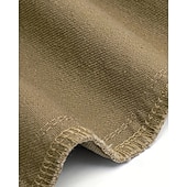 economico Pantaloni cargo-Per uomo Pantaloni Cargo Pantaloni Bottoni Multi-tasche Semplice Indossabile All&#039;aperto Quotidiano Campeggio &amp; Escursionismo Moda Classico Nero Verde militare