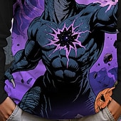 Halloween Băieți 3D Desene Animate Dovleac Dinozaur Tricou Manșon Lung Primăvară Toamnă Modă De Bază Copii 4-12 ani Stil Nautic În aer liber Casual Zilnic Fit regulat ieftine Animale 3D pentru băieți-Halloween Băieți 3D Desene Animate Dovleac Dinozaur Tricou Manșon Lung Primăvară Toamnă Modă De Bază Copii 4-12 ani Stil Nautic În aer liber Casual Zilnic Fit regulat