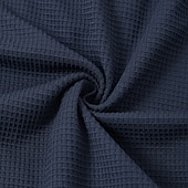 billiga Basic sweatshirts-Herr Tröja med dragkedja Våffeltröja Tröja Svart Marinblå Halv dragkedja Slät Ficka Färgblock Arbete Sport &amp; Utomhus Ledigt Aktiv Vintage Häftig Vår Höst Kläder Pull Tröjor