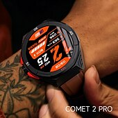 abordables Relojes inteligentes-LOKMAT COMET 2 PRO Reloj inteligente 1.46 pulgada Smartwatch Reloj elegante Bluetooth Podómetro Recordatorio de Llamadas Seguimiento de Actividad Compatible con Android iOS Mujer Hombre Larga espera