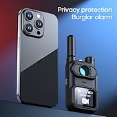 abordables Capteurs et alarmes de sécurité-Détecteur de caméra avec écran OLED, nouveau détecteur de caméra invisible multifonctionnel et détecteur de bugs, détecteur de caméra invisible GPS, scanner de signal RF, détecteur de caméra pour