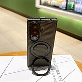 economico Cover Samsung-telefono Custodia Per Samsung Galaxy Piegatura a Z 7 Z Fold 6 Z Fold 5 Z Fold 4 Copertura Posteriore Cavalletto Resistente agli urti Retrò TPU Pelle PU