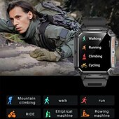 Недорогие Смарт-часы-LOKMAT P3 Умные часы 1.91 дюймовый Смарт Часы Bluetooth Педометр Напоминание о звонке Датчик для отслеживания активности Совместим с Android iOS Женский Мужчины