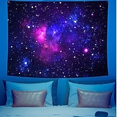 billige Veggoppheng-tapet Veggtepper Galakse Rom 3D Mystiker Soverom Stue Sovesal Dekorasjoner Vegg Dør Bakgrunn