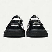 Недорогие Кожаные лоферы премиум-класса-Мужские коричневые кожаные пенни-лоферы с металлической пряжкой – классические туфли для деловых встреч, официальных мероприятий и офиса.