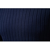 abordables Pulls et cardigans élites pour hommes-Homme Pull Tricoter Hauts Réguliers Couleur Unie Col roulé Élégant ancien École Vacances Vêtement Tenue Printemps Automne Noir Marine foncé S M L