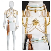 economico Costumi per bambine-Cacciatori di demoni KPop Idolo Mira Cacciatrice Costume Costume originale Idolo virtuale Cosplay di film for Ragazze Bambini Halloween Carnevale Performance Con il fumetto Anime Expo