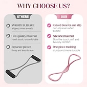 Недорогие аксессуары для сверл-3 эластичных резинки для упражнений в форме восьмерки с ручками для женщин, мужчин, рук, плеч, спины, ног, поддержания формы, фитнес-тренировки для всего тела, йоги, перетягивания каната для домашнего