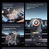 お買い得  車載ホルダー-カーベントフォンマウント 回転可 調整可 取り外し可 電話ホルダー のために 車載 ダッシュボード周り 車のトラック と互換性があります すべての携帯電話 携帯電話アクセサリー