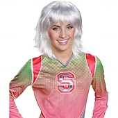 Zombies Addison Platinum Girls' Wig4