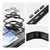cheap iPhone Cases-Phone Case For 16 15 14 Pro Max 13 Pro Max Back Cover Magnetic Kickstand Shockproof Retro TPU